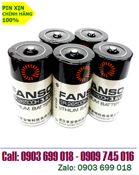 FANSO ER26500H; Pin nuôi nguồn Fanso ER26500H lithium 3.6v C 9000mAh chính hãng _Xuất xứ China 